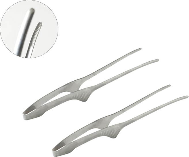 정성몰 1+1 스텐 먹방 젓가락 집게 24cm