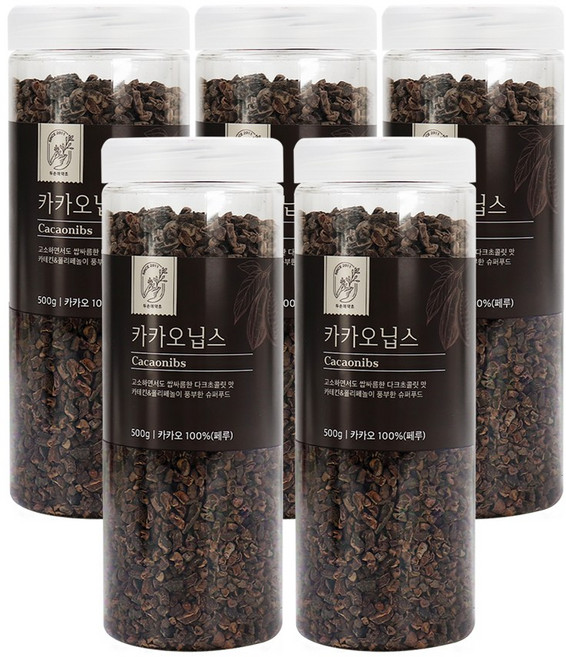 두손애약초 카카오닙스, 5개, 500g