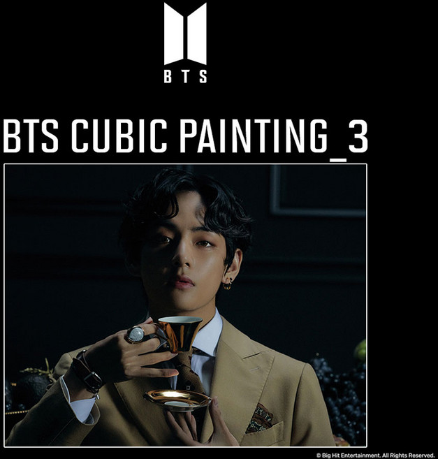 BTS 보석십자수 큐빅페인팅 뷔 V_3, 1개