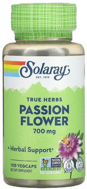 솔라레이 패션플라워 시계꽃 700mg 100캡슐 PassionFlower - 쿠팡