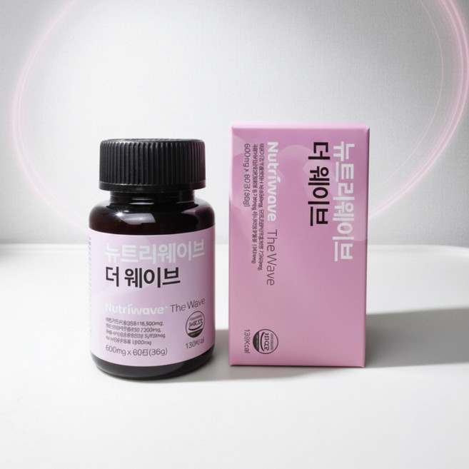 뉴트리웨이브 더웨이브 정제 데일리 식품, 3박스, 60정