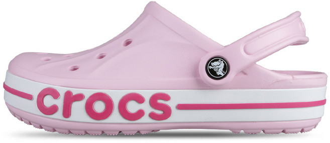 크록스 바야밴드 클로그 남자 여성 슬리퍼 샌들 바닐라핑크 205089-6TG