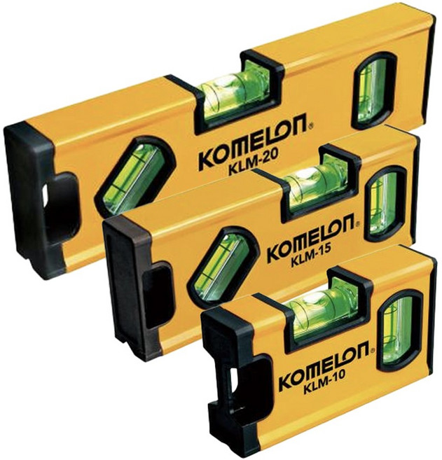 코메론 미니 수평계 KLM-10 15 20 자석 행거, 1개
