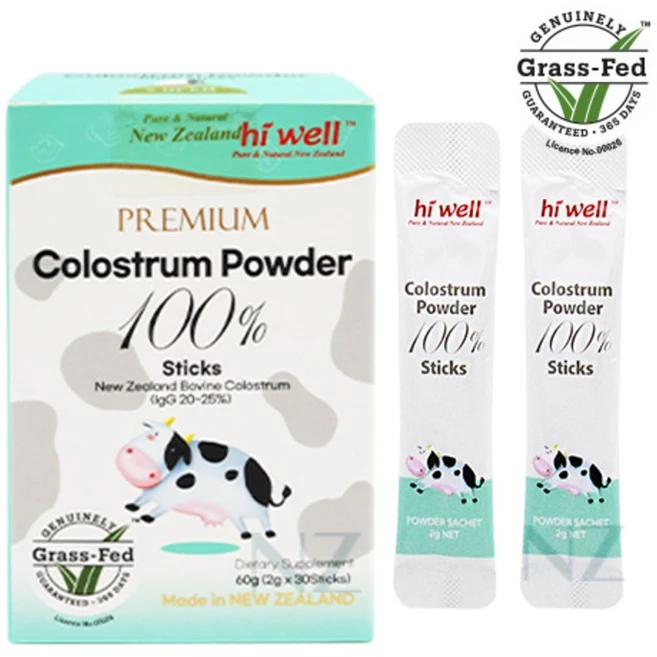 하이웰 프리미엄 초유 분말 100% 스틱(2g x 30스틱), 1개, 60g, 60g - 쿠팡