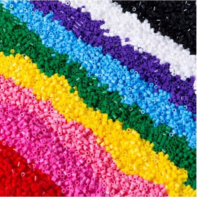 클레이피아 컬러비즈 1000개입, 1-12. 밤색 x 1개