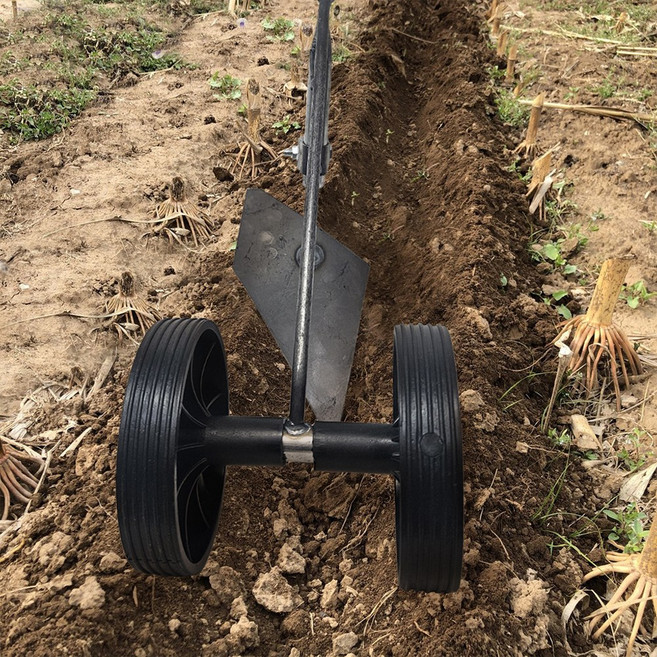 서서바퀴호미/제초기/쟁기 (밭고랑 텃밭 작업 호미), 서서바퀴쟁기 풀세트, 1개