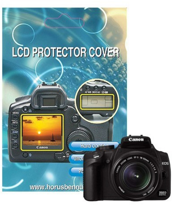 호루스벤누 액정보호커버 캐논350D/KISS N 전용, 1개, 액정보호필름