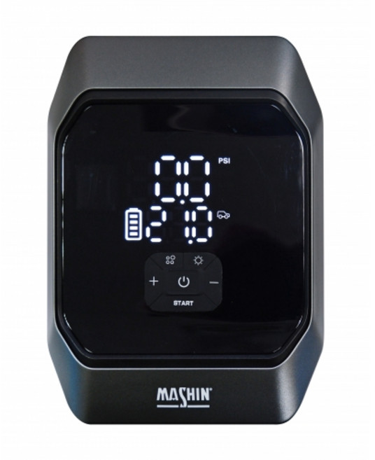 MASHIN SPA-1200 汽車應急啟動電源帶打氣機 12000mAh 行動電源, 1個