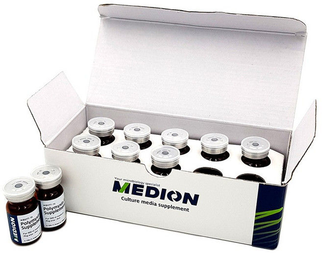 MEDION 메디온 살모넬라 배지 TT Broth 서플리먼트 Brilliant green supplement(10vial/pk)