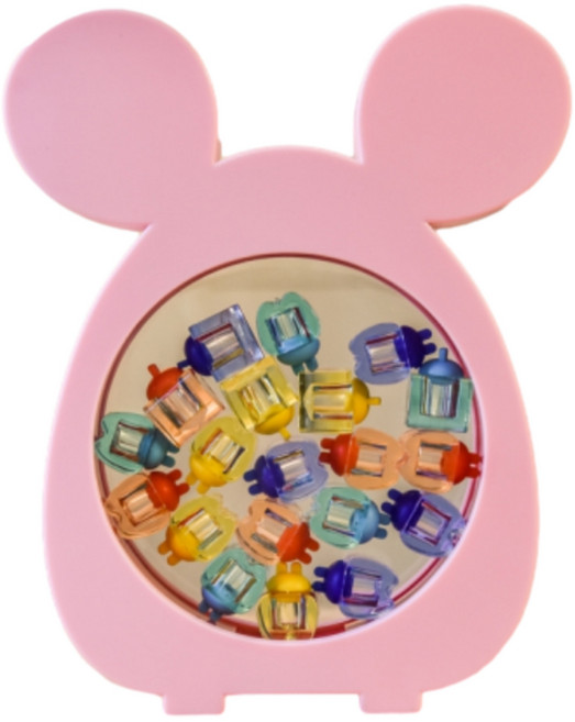 아오라 유치보관함 이빨요정 치아 보관 케이스 고급형, 핑크