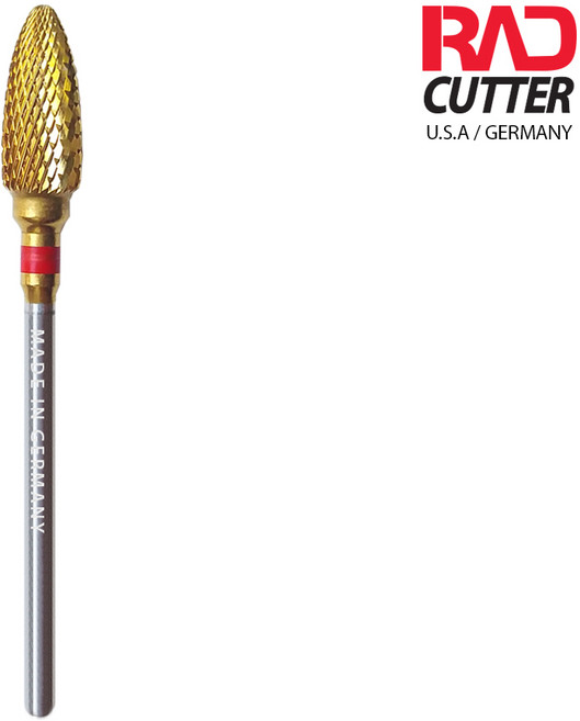 독일 래드커터 티타늄코팅 쏙오프 소프트젤 제거 유선형헤드 네일비트 F, 1개