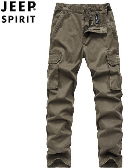 JEEPSPIRIT 지프스피릿 남성 봄가을 아웃도어 캐주얼 카고 바지 LST-7369+사은품