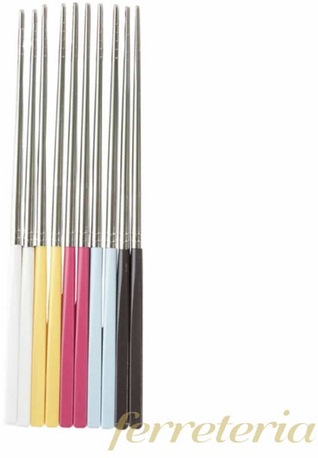 페레테 알록달록 칼라 포크 디너포크 케익포크 파스타포크, 블랙브라운