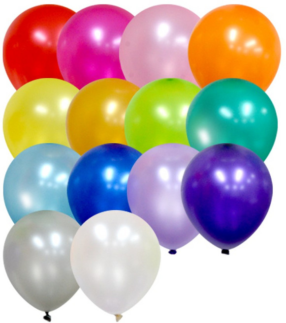 별이네파티 15cm 펄 라운드 풍선 (100입), 1개, 혼합