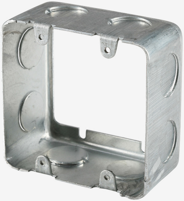 철복스 스위치 콘센트 겸용 두개용 연결 매입 철박스 54mm, 20개