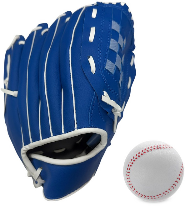 투센 야구글러브 우투 소프트볼, 블루, 1개