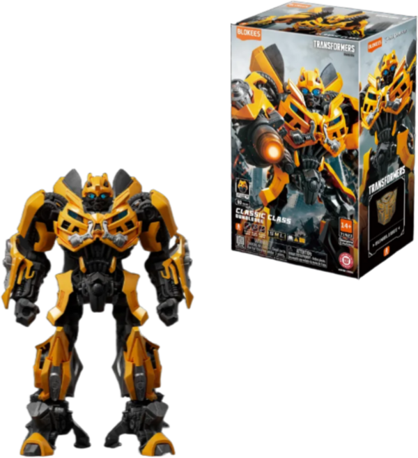blokees 트랜스포머 CC23 범블비 피규어 키덜트 인테리어용 장난감, 1개