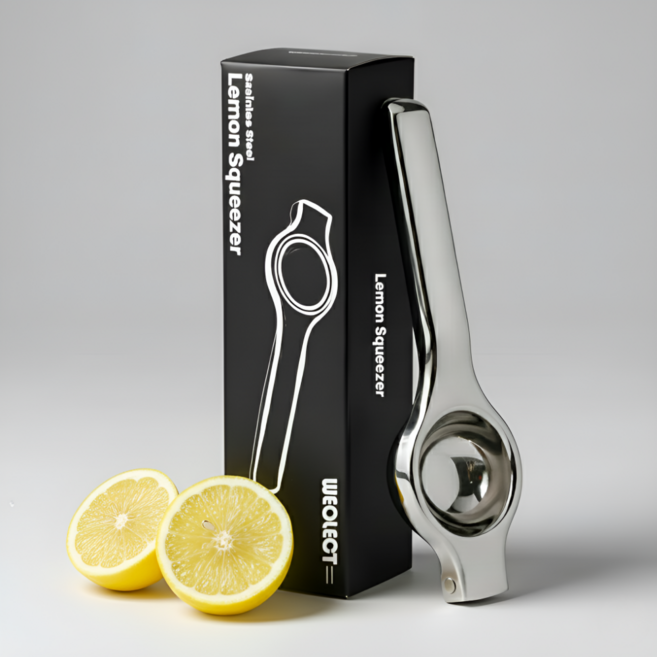 월렉트 스텐 수동 레몬 착즙기 프레스, 1개, 10ml