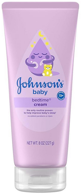 존슨즈 베이비 베드타임 바디 크림 236ml, 1개