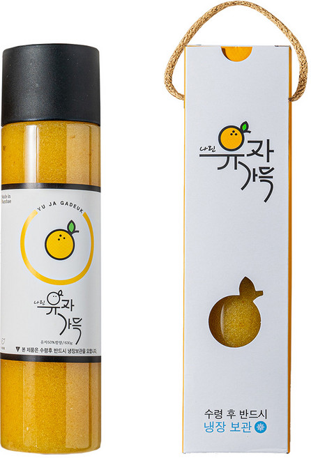 남해 해풍 유자청 600g 갈아만든 유자가득 유자차 프리미엄 소스 선물, 단품, 1개, 1개입