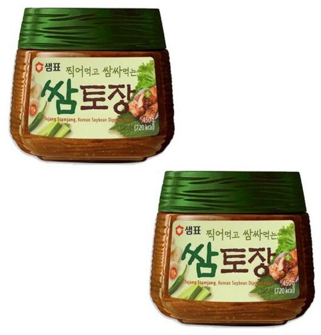 샘표 토장 1.9 kg 2개//된장//고추장, 450g, 2개