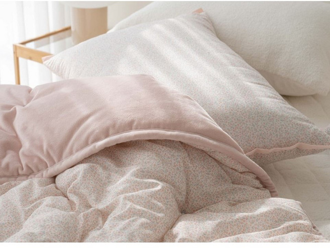 (세탁망 증정) 송화침장 겨울 모달 침구세트 한파대비 안감 극세사 겨울 싱글 이불 베개커버 세트