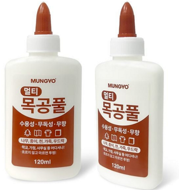 목공용 접착제 다용도 목재용 수성 나무 접착풀 강력 공예용 가정용 목재풀 미술용 우드락 학교용 무독성