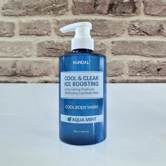 [KT알파쇼핑]쿤달 쿨 앤 클리어 아이스 부스팅 쿨 바디워시 500ml 아쿠아민트, 2개