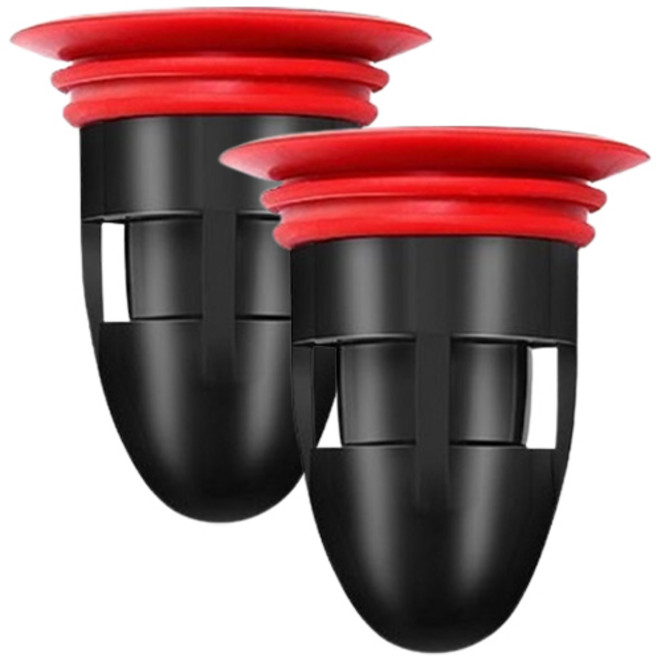 비엔리 악취 제로 하수구 트랩, 블랙, 2개