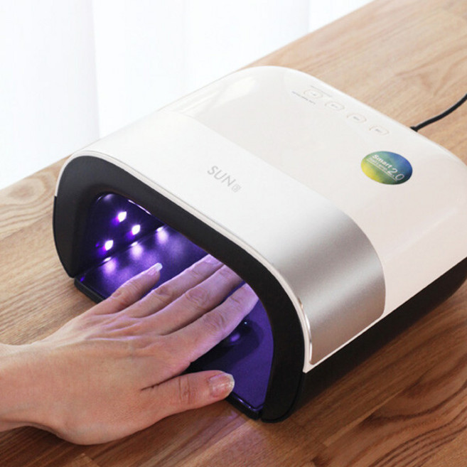 쏘이지 SUN3 48W 전문가용 젤 네일 램프 스마트 센서 UV LED, 1개, 화이트