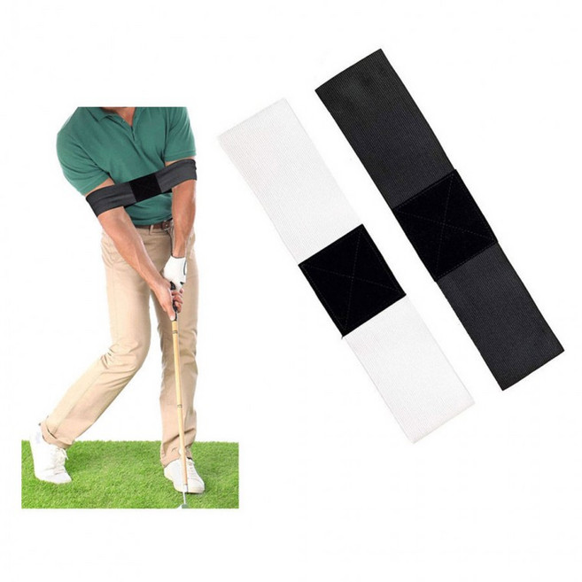 골프 연습 스윙암밴드, 블랙, 1개