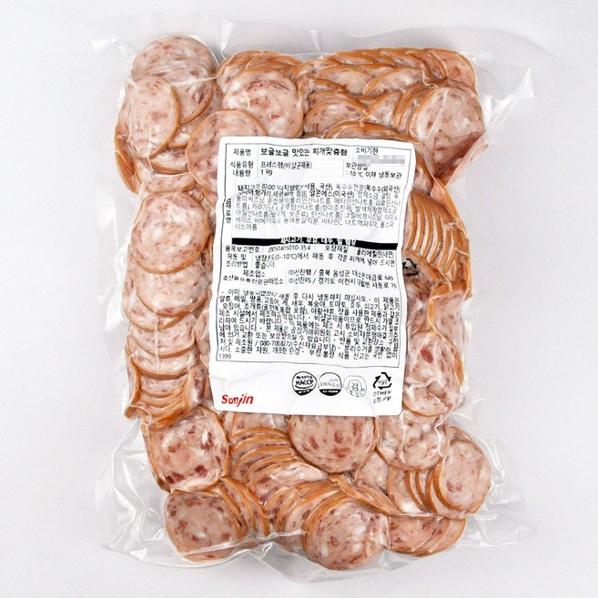 선진FS 보글보글 맛있는 찌개맞춤햄, 1개, 1kg