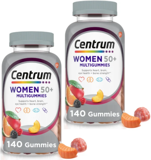 미국직구 센트룸 여성 50세이상 우먼 멀티구미 비타민 140구미, 2개, 70회분 - 쿠팡