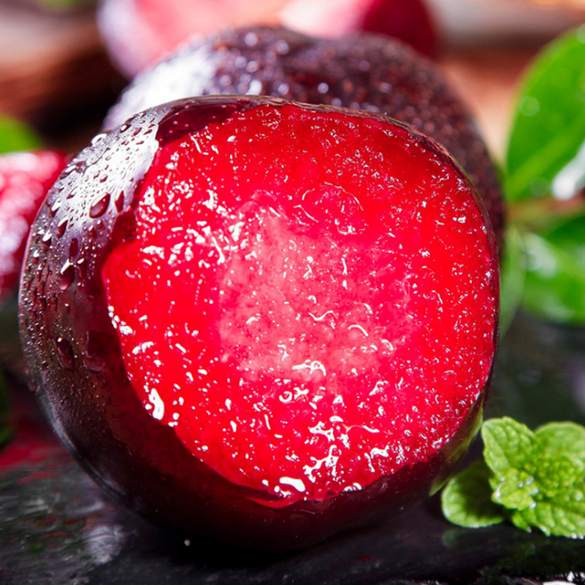 [맘카페1위] 프리미엄당도 과육폭발 수박자두 피자두, 1개, 2kg