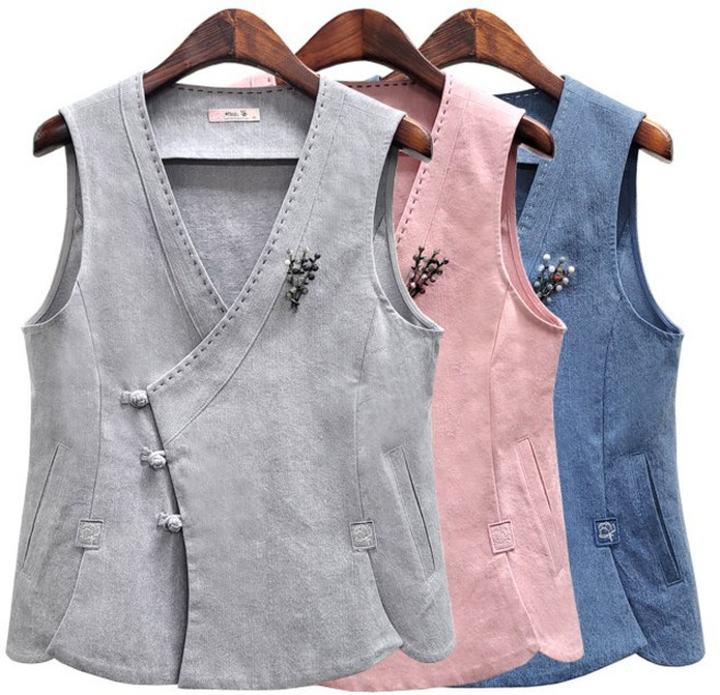 [아리랑의 봄] 10수 슬라브 면 당의 조끼