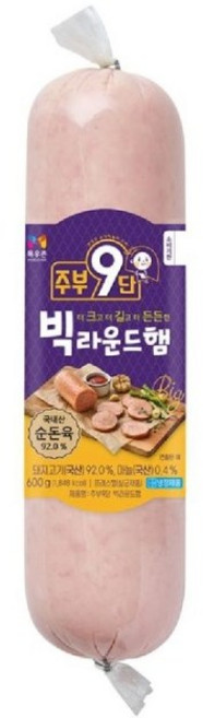 목우촌 빅라운드햄, 2개, 600g