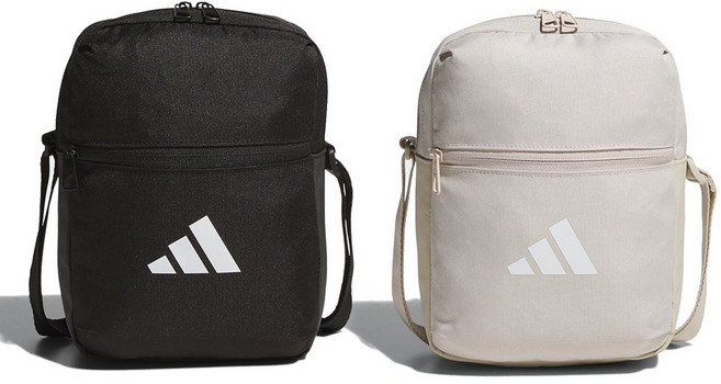 ADIDAS ESS ORGANIZER 斜背包, JM7153(米),F, 米