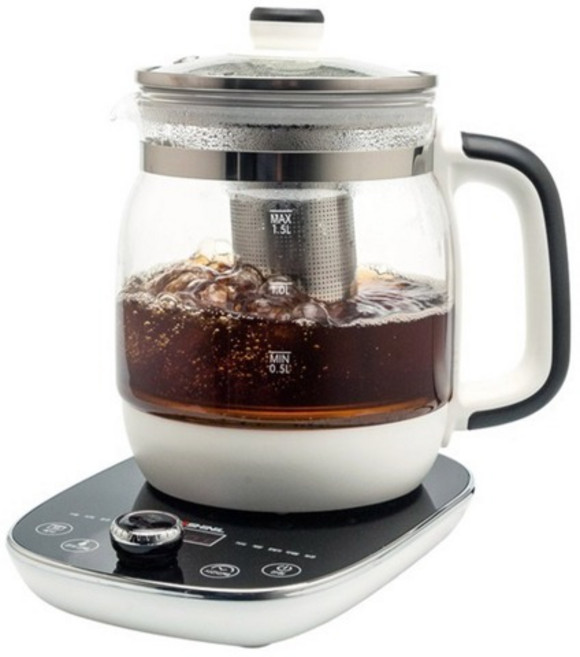 신일 다용도 무선 티포트 SEP-D800WSN 온도설정 전기포트 1.5L