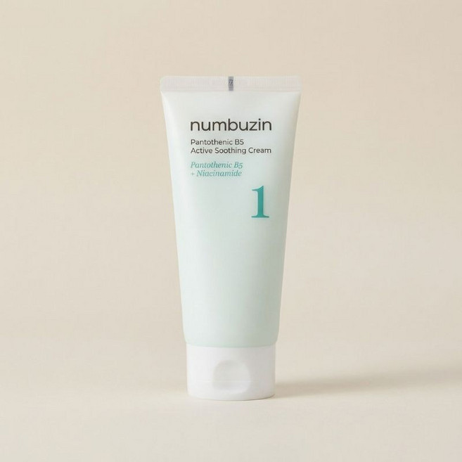 numbuzin 넘버즈인 1번 판토텐산 액티브 수딩크림/트러블 진정 피지조절 수분크림, 1개, 130ml