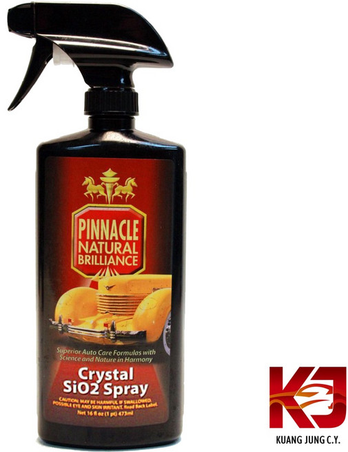 Pinnacle Crystal SiO2 Spray 鍍膜維護 噴霧封體 16oz, 1個