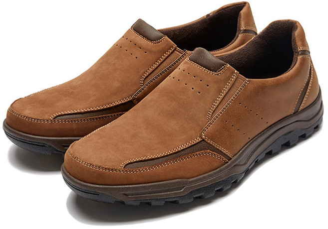 락스톤캐나다 캐쥬얼 무광 발볼넓은 남자 남성 경량 편한 슬립온 가죽 로퍼 에버컴포트