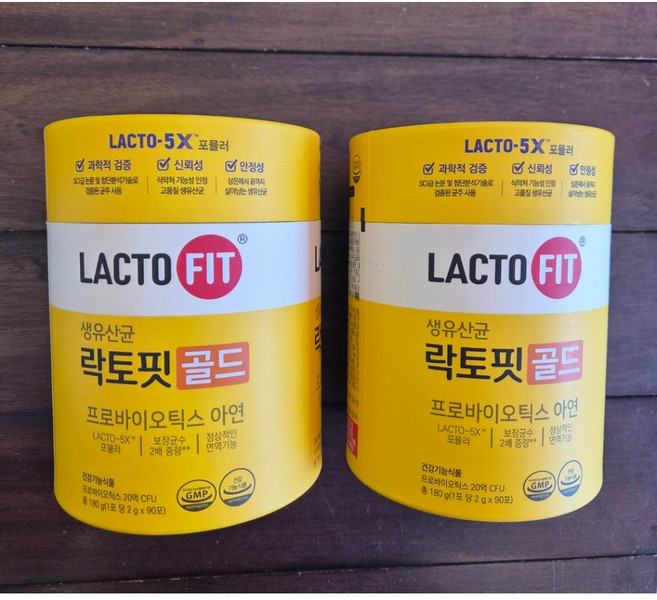 락토핏 골드 90p, 180g, 2개