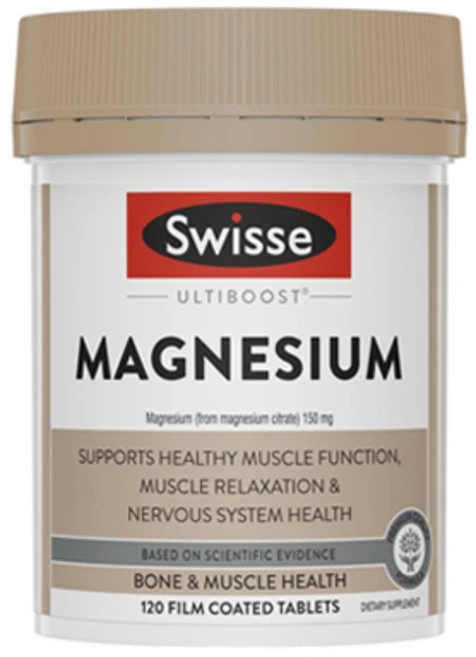 스위스 마그네슘 120정 / Swisse Ultiboost Magnesium 120, 1개 - 쿠팡