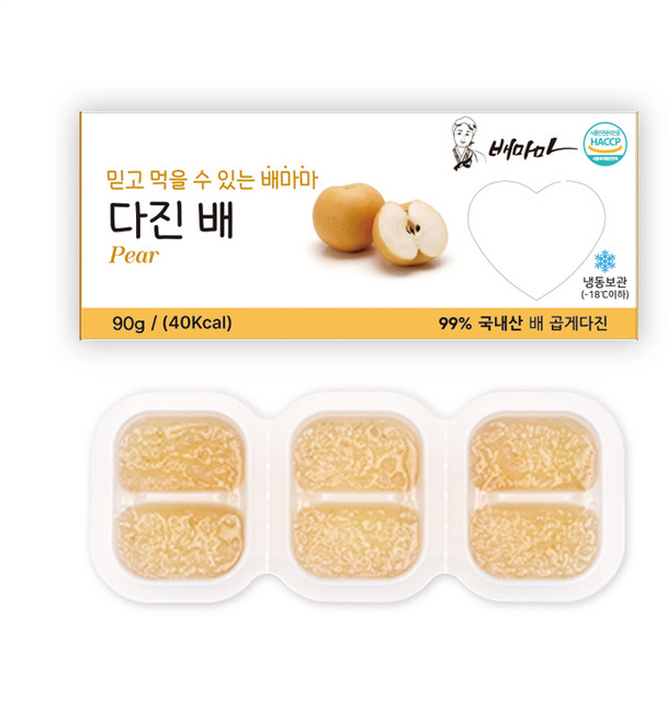 배마마 야채 큐브 곱게다진 28종 토핑 재료 채소 죽, 1개, 90g