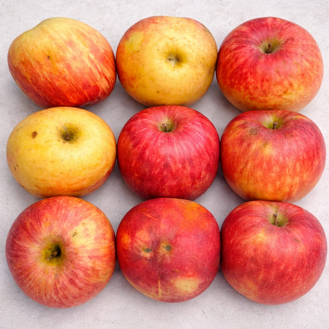 [하루100박스만] 80%할인 청송사과 우수농가선별 못난이사과, 1박스, 5kg