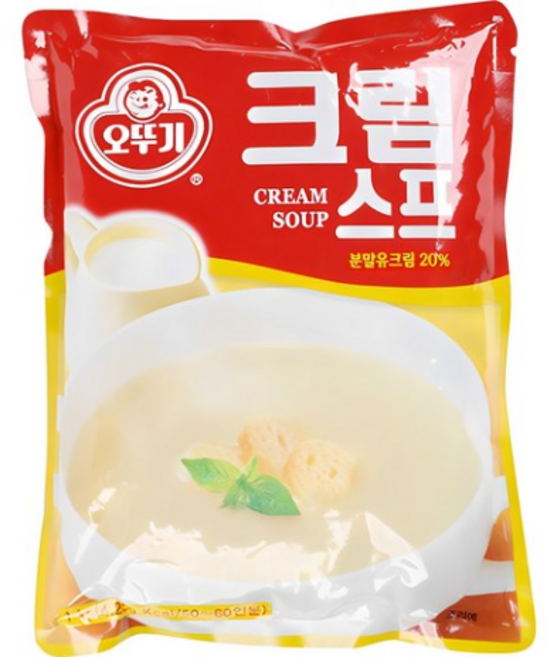 오뚜기 크림 스프, 1kg, 9개