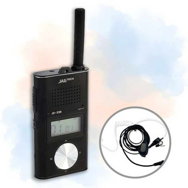 잘텍 JX-220 JX-220 잘텍 생활무전기 1대 풀세트구성 +, 1개