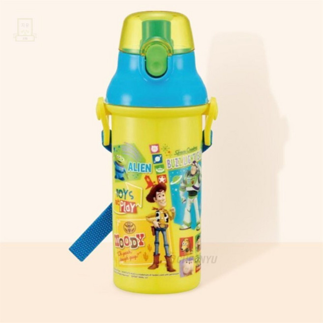 스토어-이유 원터치뚜껑물병 토이스토리 원터치 캐릭터 물통