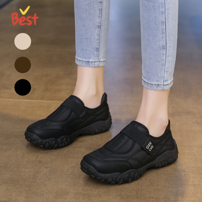 슈엔룩 몰스 벨크로 여성 발편한 운동화 슬립온 가벼운 신발 메리제인슈즈