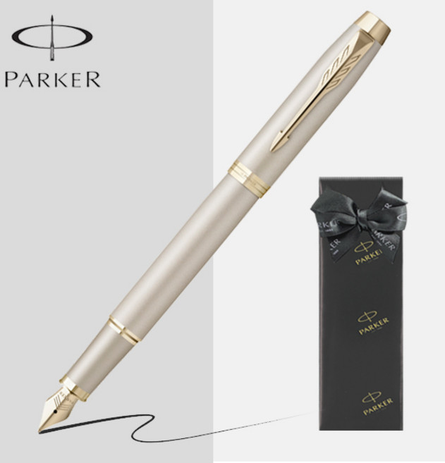 파카 만년필 아이엠 모노크롬 [무료선물포장], 샴페인 PVD, F촉(보통촉)